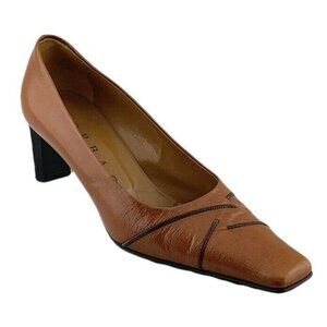 LORBAC Womens Shoes Size 41Eur Tan Leather Heels